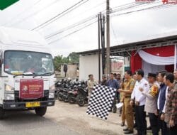 Bupati Batanghari Turut Lepas Logistik Pilkada Serentak 2024