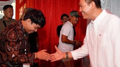 Nyoblos di TPS 006 Rengas Condong, Fadhil Ajak Masyarakat Gunakan Hak Pilih