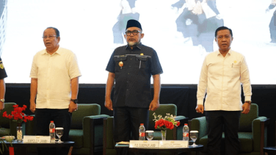 Pjs Gubernur Sudirman Ajak Forkopimda dan Semua Komponen Bersinergi Sukseskan Pilkada Serentak 2024