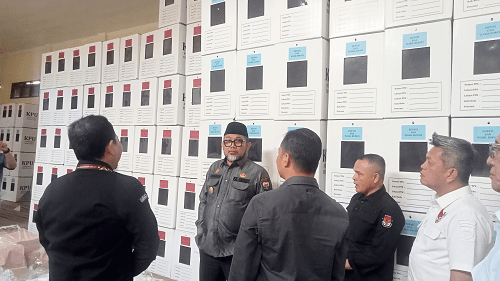 Pjs Gubernur Sudirman Pantau Persiapan Pilkada Serentak Tahun 2024 di Muaro Jambi