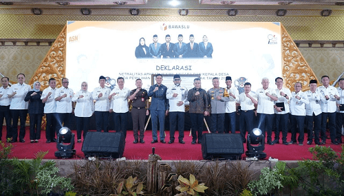 Pjs Gubernur Sudirman Wujudkan Pilkada Aman, Damai dan Jaga Netralitas ASN serta Kepala Desa
