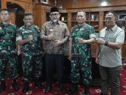 Sambut Danrem 042 Gapu: Pjs Gubernur Sudirman Perkuat Sinergi Sukseskan Pilkada Serentak 2024