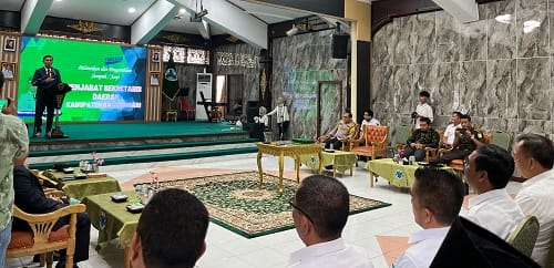 Bupati Fadhil Lantik Penjabat Sekretaris Daerah Kabupaten Batanghari