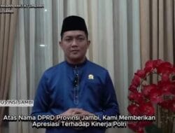 Ketua DPRD Jambi M Hafiz Fattah Apresiasi Kinerja Polda Jambi