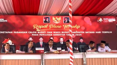 KPU Tetapkan Paslon Bupati dan Wakil Bupati Terpilih Kabupaten Batang Hari