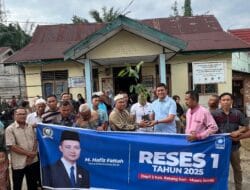 Turun Reses, Ketua DPRD Hafiz Fattah Tampung Aspirasi Warga Desa Simpang Jelutih