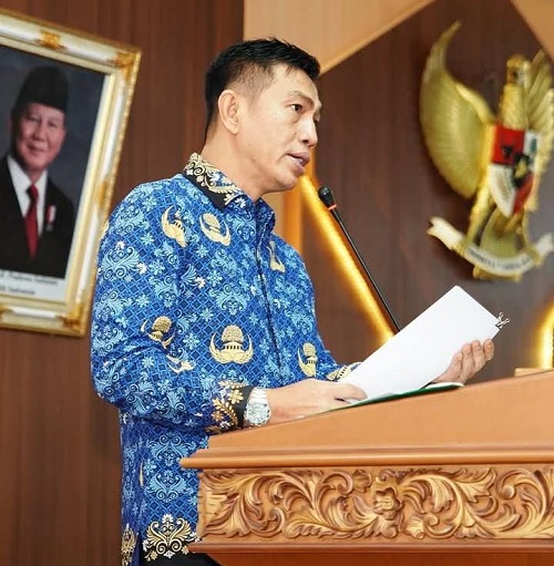 Bupati Batanghari Sampaikan LKPJ TA 2024 Pada Paripurna DPRD