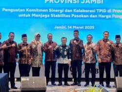 Gubernur Al Haris Pimpin High Level Meeting TPID Provinsi Jambi 2025