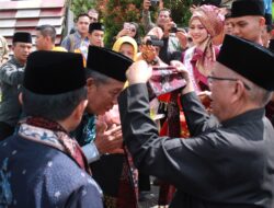 LAM Gelar Seloko Adat Sambut Gubernur dan Wakil Gubernur Jambi