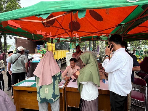 Melalui Dinas PPP’ Pemkab Batanghari Gelar Pangan Murah Selama Dua Hari