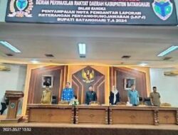 Paripurna Penyampaian Nota Pengantar LKPJ Bupati Batanghari 2024