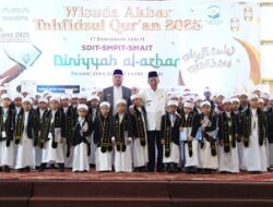 Wagub Abdullah Sani Hadiri Wisuda Tahfidz Qur’an Ke-IV Diniyyah Al-Azhar
