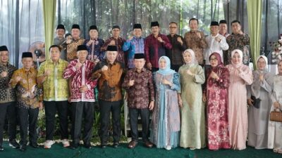 Hari Ketiga Lebaran Gubernur Al Haris Tekankan Kekompakan Antar Bupati Wali Kota