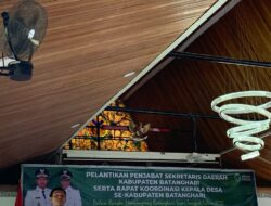 Pemkab Laksanakan Rapat Koordinasi Bersama Kades se-Kabupaten Batanghari