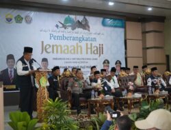 Lepas JCH Kloter 13, Wagub Sani: Jaga Fisik, Mental dan Kesehatan
