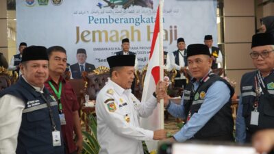 Lepas Kloter 16, Gubernur Al Haris: Pemprov Kucurkan Dana 32 Milyar Untuk Haji Domestik