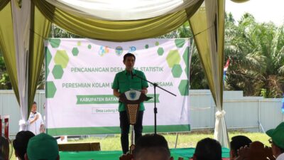 Ladang Peris Resmi Menjadi Desa Pencanangan Cinta Statistik