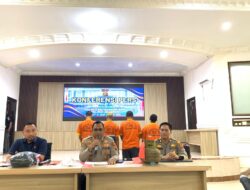 Polres Batanghari Amankan 78 Orang Pada Operasi Pekat II Siginjai Tahun 2025