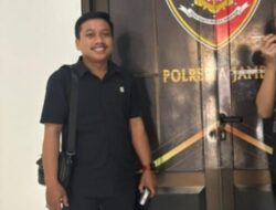 Tahu akan dijemput, Direktur dan Bendahara Flash Net dan Jambi Vision datang ke Polresta Jambi