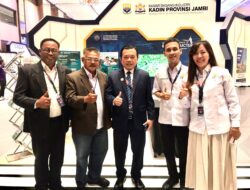 Gubernur Al Haris Kunjungi Stand KADIN Jambi di International Conference on Infrastructure di Jakarta