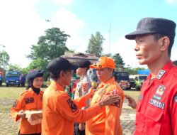 Wabup Bakhtiar Jadi Pembina Apel Siaga Darurat Bencana Karhutla Batang Hari