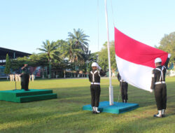 Kobarkan Semangat Nasionalisme, Korem 042/Gapu Gelar Upacara Bendera 17-an Bulan Juni 2025