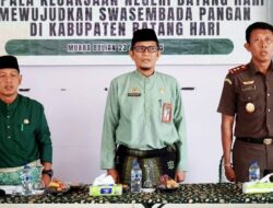 Wakili Bupati, Asisten I Setda Batang Hari Hadiri Silaturahmi Penyuluh Pertanian Bersama Kajari