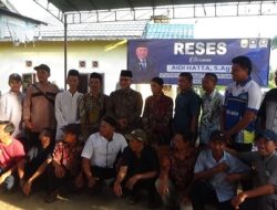 Ketua DPRD Aidi Hatta Serap Aspirasi Masyarakat Desa Talang Belido