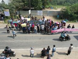 Warga Aur Kenali dan Mendalo Laut Kembali Demo PT SAS, Minta Hentikan Aktivitas Timbun Rawa