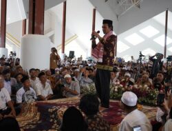Masjid Raya Tsamaratul Insan Dipadati Ribuan Jemaah Dalam Tabligh Akbar Pemprov Jambi
