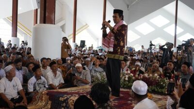 Masjid Raya Tsamaratul Insan Dipadati Ribuan Jemaah Dalam Tabligh Akbar Pemprov Jambi