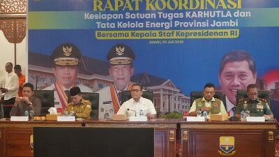 Rakor Program Nasional Komitmen TNI Dalam Mendukung Tata Kelola Isu Strategis Nasional