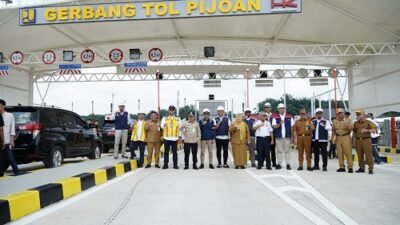 Gubernur Al Haris Tinjau Progres Jalan Tol Pijoan – Sebapo – Bayung Lencir