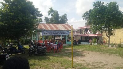 Simbol Perlawanan, Warga Aur Kenali Deklarasikan Organisasi BPR Jambi Menolak Stockpile Batu Bara PT SAS