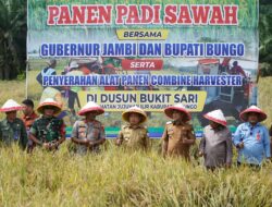 Gubernur Al Haris Salurkan Bantuan Rp. 9,5 Miliar untuk Dukung Swasembada Pangan di Bungo
