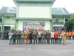 Danrem 042/Gapu Lepas Pasukan Satgas Karhutla, Siap Amankan Wilayah Rawan