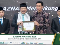 Fadhil Sebat Dua Penghargaan di BAZNAS Award dan Kepala Daerah Award 2025