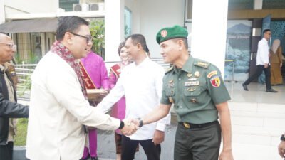 Kasrem 042/Gapu Sambut Hangat Tim Reses Komisi I DPR RI di Bumi Sepucuk Jambi Sembilan Lurah