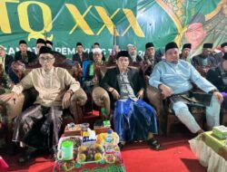 Penutupan MTQ Tingkat Kecamatan Pemayung Ke-XXX di Desa Senaning di Hadir Bupati Batang Hari