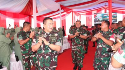 Pangdam XX/TIB : Tanamkan Nilai Pengabdian dan Kemanunggalan TNI-Rakyat di Kodim 0416/Bute