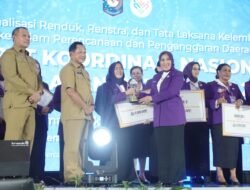 Hj. Hesti Haris Harumkan Provinsi Jambi pada Lomba TP Posyandu Nasional