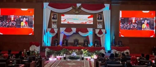 Peringati HUT Ke-80 RI, DPRD Muaro Jambi Gelar Paripurna Istimewa