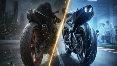 Bukan Sekadar Karet Bundar: Memahami Peran Krusial Ban Motor bagi Keselamatan Anda