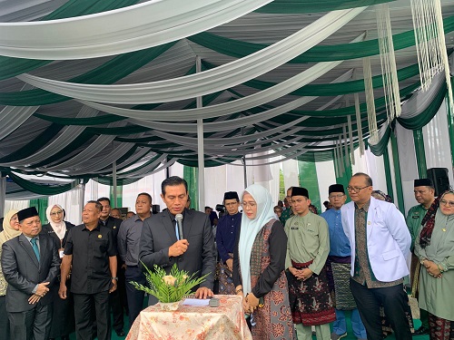Fadhil Resmikan Gedung Instalasi Dialisis RSUD Hamba Muara Bulian