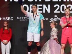 Jojo Raih Gelar Juara Denmark Open 2025, Taklukkan Tunggal Putra Nomor Satu Dunia!