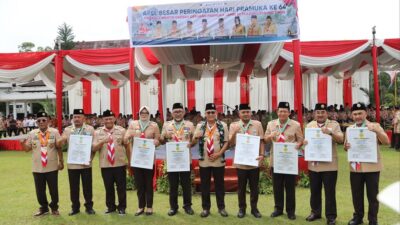 Sekda Sudirman Tekankan Peran Strategis Pramuka dalam Pembentukan Karakter Pemuda