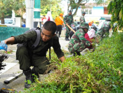 Korem 042/Gapu Gelar Karya Bakti Serentak Peringati Hari Juang TNI AD ke-80 di Kawasan Gentala Arasy