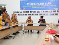 Sumut – Jambi Bersatu Tangani Bencana: Wagub Sani Bawa Dana Rp. 550 Juta dan 10 Ton Beras Ke Medan