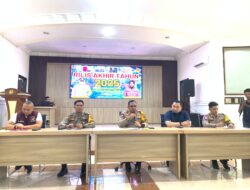 Pers Relase Akhir Tahun, Kapolres Batang Hari: Kasus Paling Banyak Yakni Pencurian dengan Pemberatan