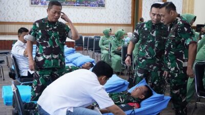 Korem 042 Gapu Gelar Bakti Kesehatan Hari Juang TNI AD Wujud Kepedulian untuk Rakyat